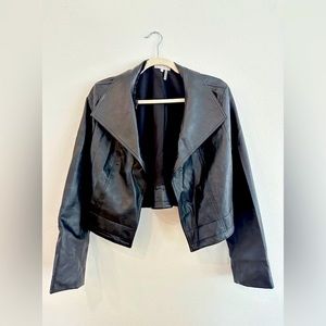 1. State leather jacket size L